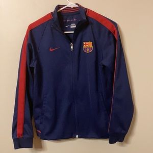 Nike Soccer Jacket FCB Youth XL Perfect Conditon